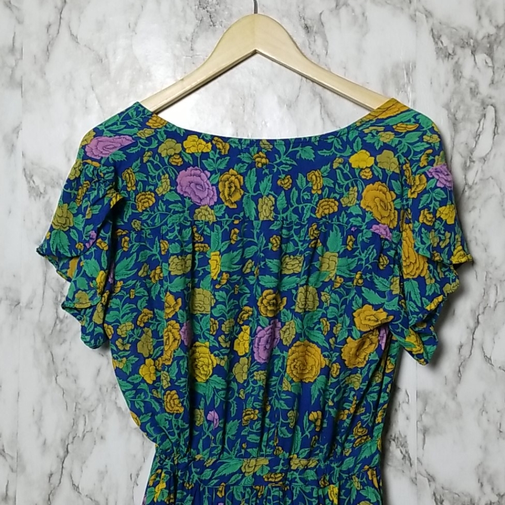 Brand Women's V Neck Dress Summer - Picture 7 of 8